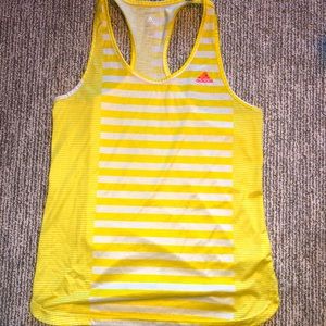 Adidas Yellow Razorback Workout tank top 💛💛💛